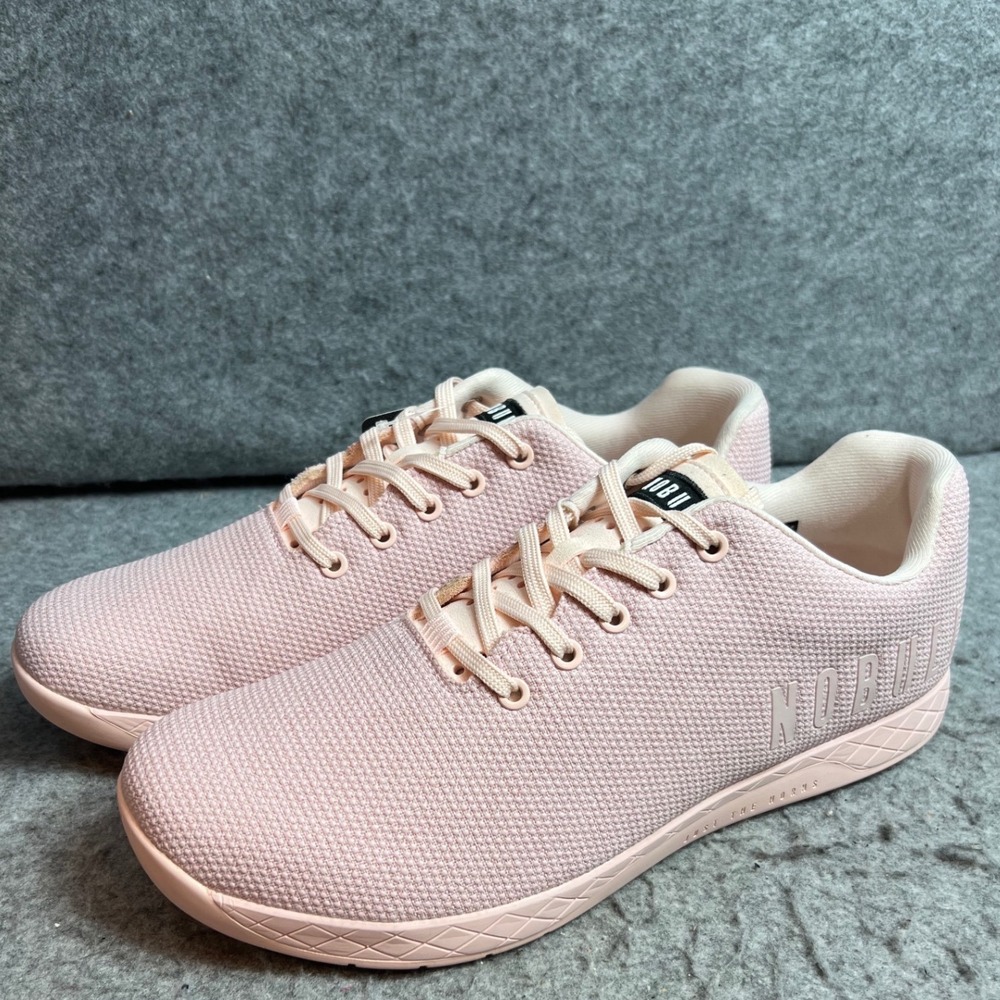 NOBULL SuperFabric Trainer Pink Mens  Gym Lifting Sneaker CrossFit Shoes Size 13